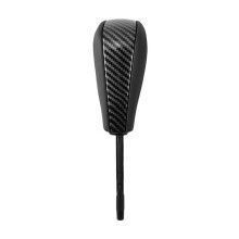 Bmw Shift Knob Abs Leather Gear Shift Knob For E36 E46 E39 E60 E38 Z3 X3 X5 Models Black Silver Carbon Fiber Carbon Fiber