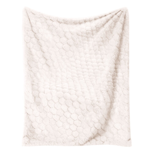 Rabbit Sleeping Blanket Soft Flannel Milk Velvet Thermal