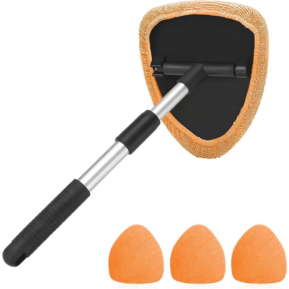 Microfiber Car Windshield Cleaner With Extendable Handle 9066521641413