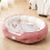 Scallop-Shaped Pet Bed – Winter-Warm Thickened Elliptic 1