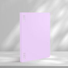Spiral Notebook A5/B5 Frosted PP Cover 8-Hole Coil