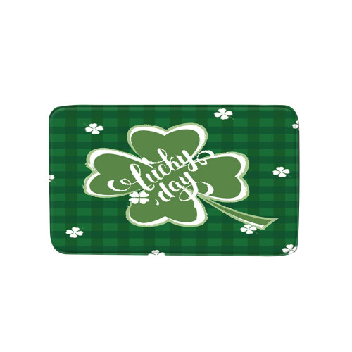 St. Patrick's Day Welcome Doormat Home Decor