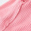 Kids' Solid Color Sweater for Fall Winter, Pink, Size 4 6