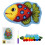 Latch Hook Kit Cartoon Animal Theme 50x36cm 1