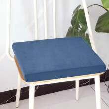 Square Sofa Cushion Velvet Cover Sponge Core 40x40x3 cm 1