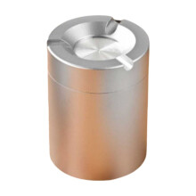 Open Close Aluminum Alloy Ashtray Drop Resistant High Temp Car Ash Tray