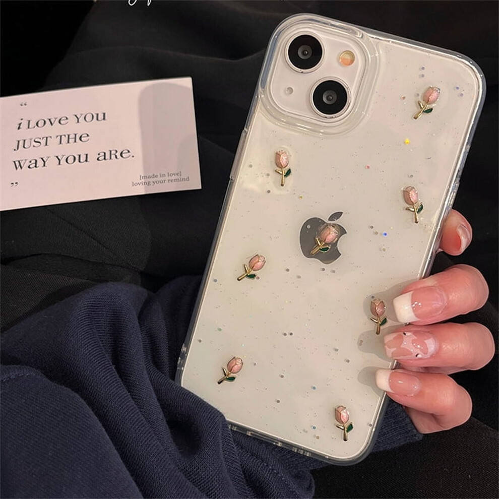 Epoxy Tulip Phone Case For Iphone 15Â11 Pro Max 9066521654536