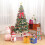 6ft Artificial Christmas Tree with LED Lights and Skirt 1