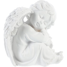 Praying Angel Figurine Resin Cherub Statue 1 Piece