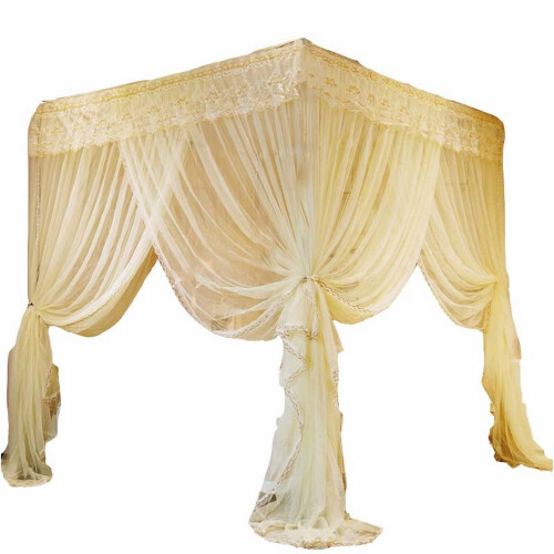 Lace Canopy Net for Twin Full Queen Beds