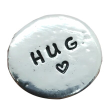 Metal Pocket Token Personalized 1 Inch