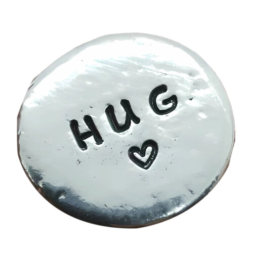 Metal Pocket Token Personalized 1 Inch