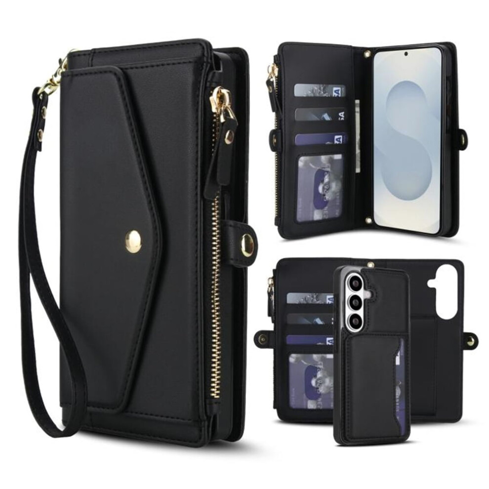 Rfid-Blocking Wallet Case For Samsung Galaxy S24+ 5G With 975221424099