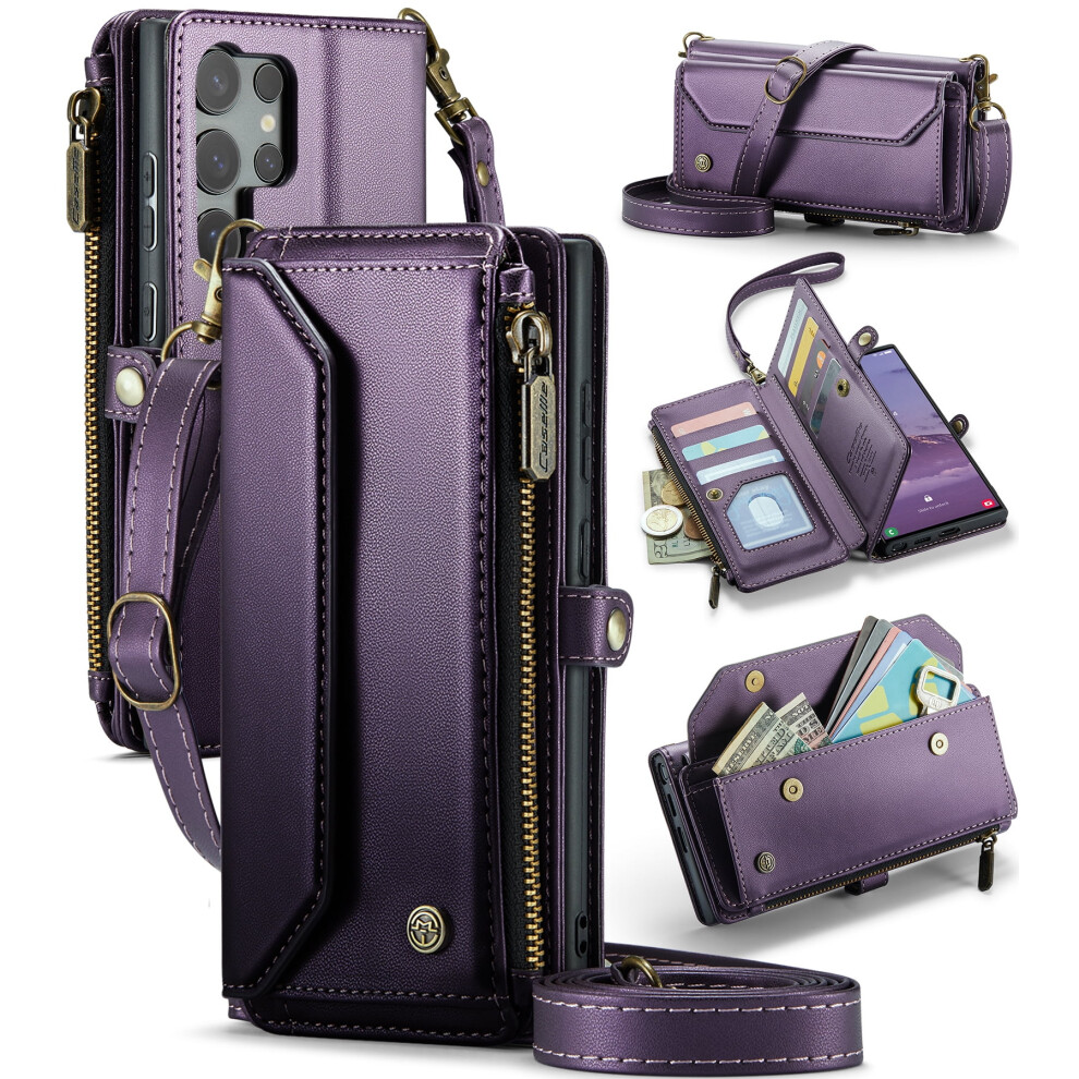 Caseme Leather Wallet Case For Samsung Galaxy S25 Ultra Â 975221408648