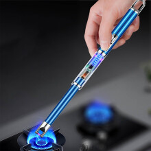 Electric USB Lighter, Windproof Rechargeable Flameless Lighter for Candles, BBQ, Fireplace – Long Neck Portable Igniter