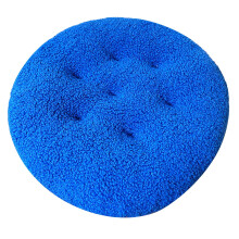 Round Plush Chair Cushion Fleece Non-Slip 1 Piece