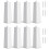 Aluminum Siding Corner Covers White 8 inch 8 pcs 1