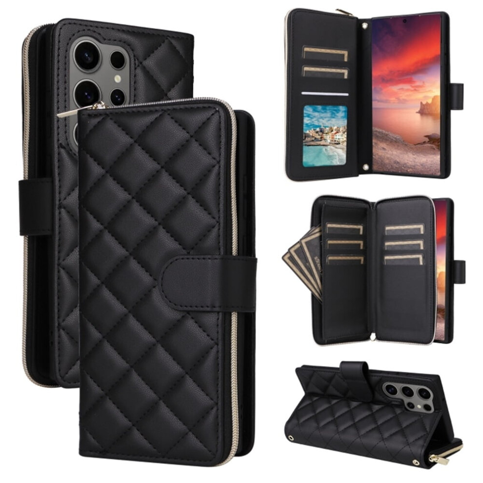 Magnetic Flip Wallet Case For Samsung Galaxy S25 Ultra 5G 913211589298