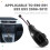 Duimversnellingspookknop voor  3-Serie E90 E91 E92 E93 2006-2012 Auto-Interieuraccessoires Koolstofvezel 6