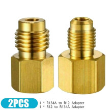 R134A to R12 Fitting Adapter Set 2 pcs