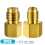 R134A to R12 Fitting Adapter Set 2 pcs 1