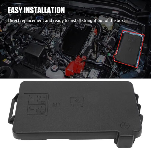 Engine Fuse Box Lid Front Fuse Box Panel Cover for  Ram 1500 2500 3500 2009-2011 68053635AB 2