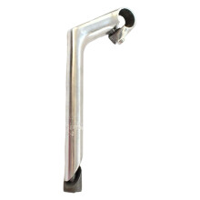 Handle Bar Stem 22.2 mm Frame 25.4 mm Clamp Silver