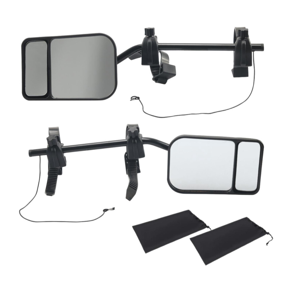 Towing Clamp For Rv Pickup Suv Mirror Extenders 908436833592