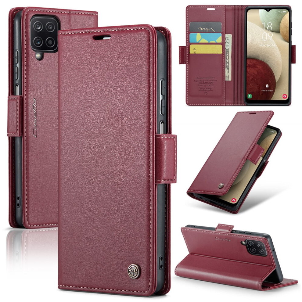 Caseme Leather Wallet Case For Samsung Galaxy A12 5G Â 908436807524