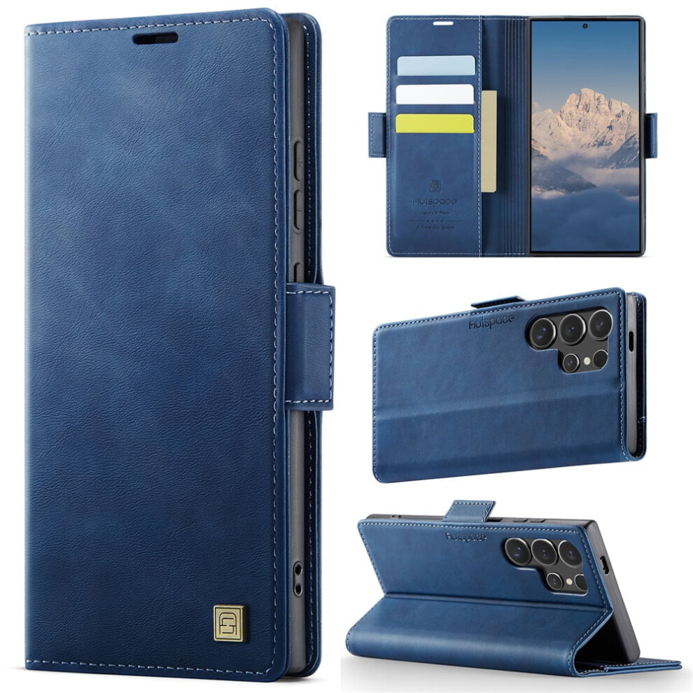 Autspace Magnetic Wallet Phone Case For Samsung Galaxy S25 908436813334
