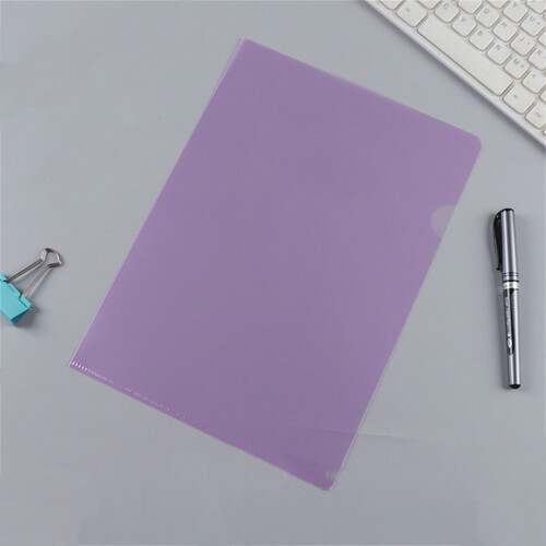 Clear Plastic L-Type Document Sleeves A5 1 Pc
