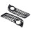 2Pcs Front Bumper Lower Fog Light Lamp Grilles for  A5 2008 2009 2010 2011 4