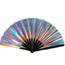 Elegant Gold Handheld Folding Fan for Events, Parties, and Performances Durable, Lightweight, and Stylish Design