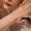 Boho Beaded Bracelet for Women Silver Gold Adjustable 7 2