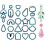 Polymer Clay Earring Cutters Set 24 Pieces 1