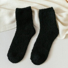 Women's Soft Fluffy Fleece Bed Socks 6 Pairs