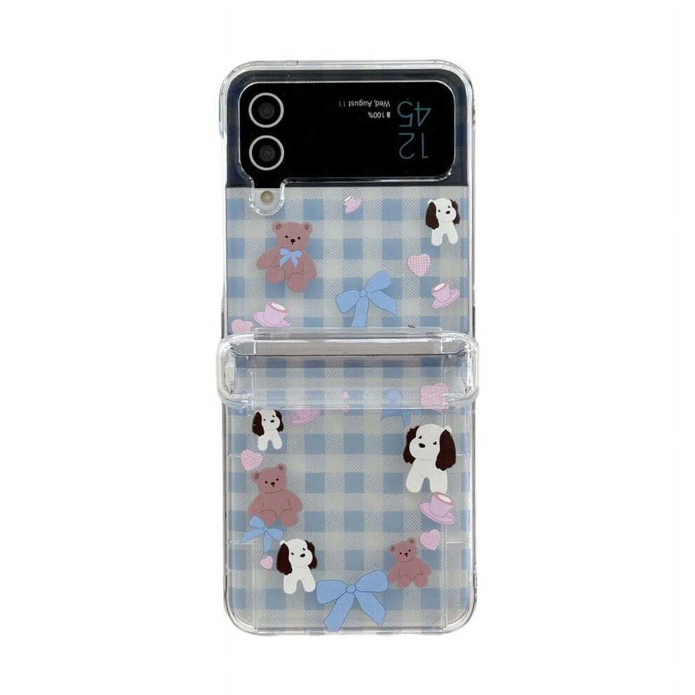 Cartoon Dog Puppy Phone Case For Samsung Galaxy Z Flip 3 4 5 971050757025