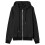 Giacca da donna leggera con cappuccio e zip intera, nera, taglia M 7