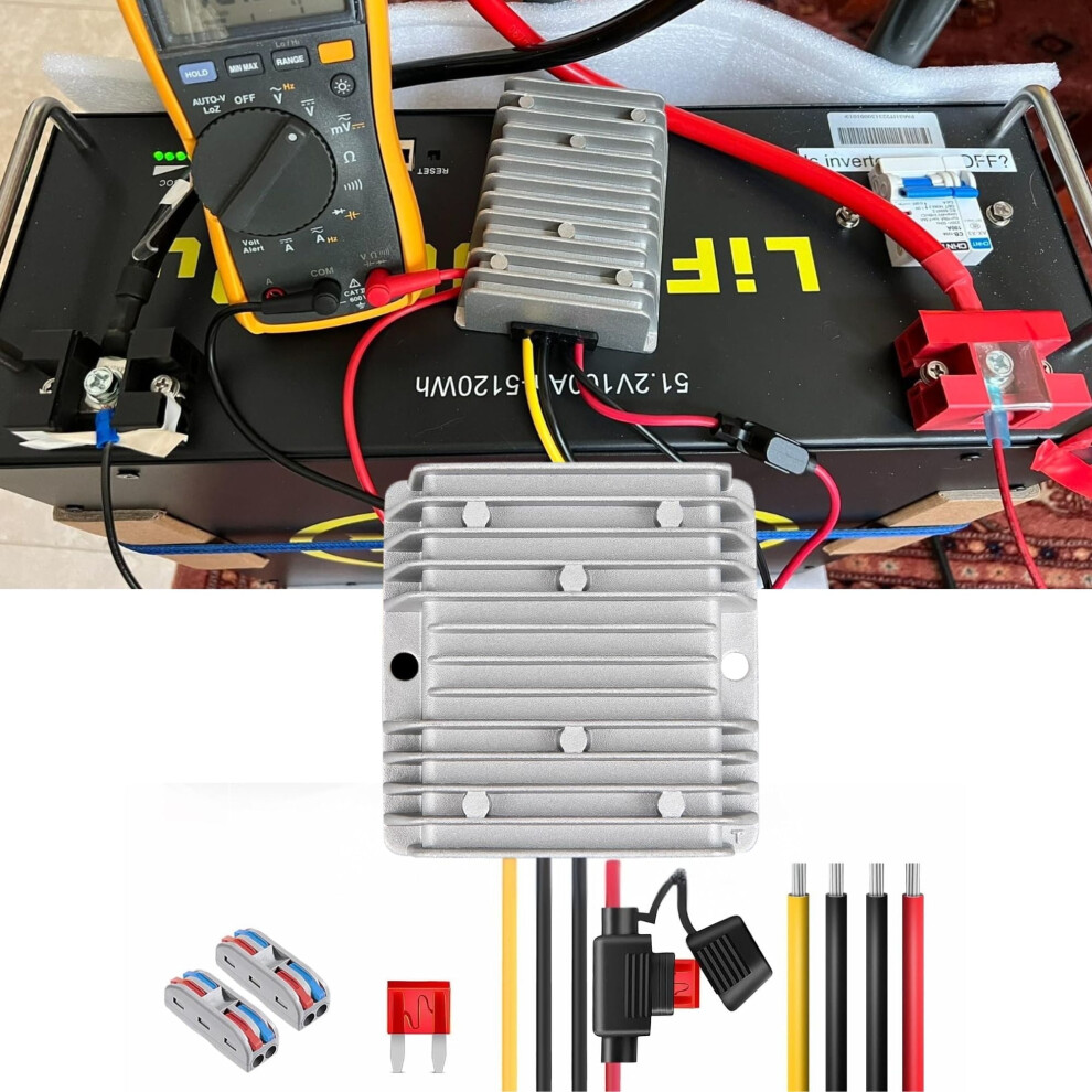 Dc Converter 48V/36V To 12V 120W 10A Waterproof 908436810913