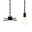 Ceiling Fan Pull Chain Extension 12 inches Black 1