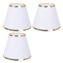 Lighting Cover Bells Clip-On Chandelier Shades Set of 3