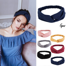 Women's Soft Stretch Headbands Set 6 Pieces