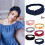 Women's Soft Stretch Headbands Set 6 Pieces 1