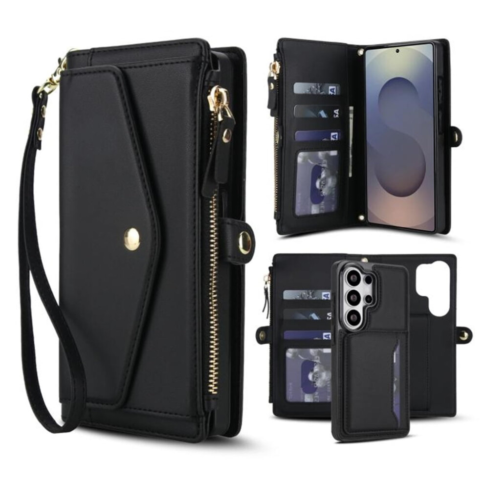Samsung Galaxy S25 Ultra 5G Pu Leather Wallet Case With 908436811187