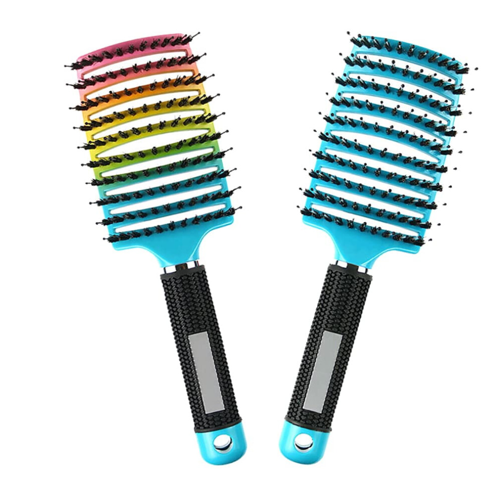 Voremy Magical Detangling Brush for Wet or Dry Hair Rainbow
