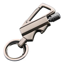 Multifunctional Match Kerosene Lighter Outdoor Portable Bottle Opener Keychain with Liquid Gift Box Included Survival