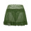 Women's High Waist Mesh Skirt Solid Color Plus Size 4