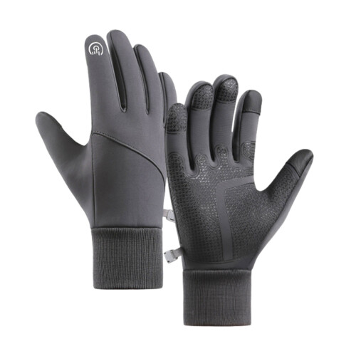 Heated Winter Gloves Thermal Fleece Touchscreen Windproof