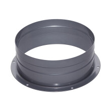 Air Vent Duct Connector Flange Round Metal Pipe 200mm