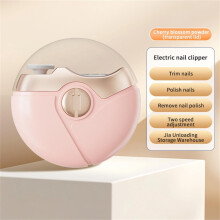 Electric Nail Clipper 3-in-1 with 2 Speeds for Toenails